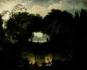 Jean Honore Fragonard Der Garten der Villa d'Este oil painting on canvas